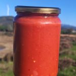 Domates ve Kapya Biber Sosu – Yaz Güneşinin Kavanozdaki Hali 750gr