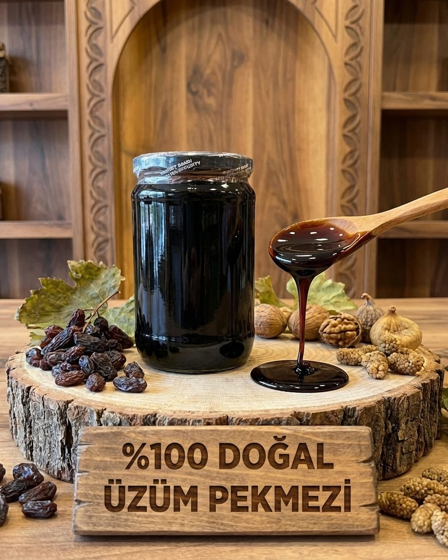 doğal üzüm pekmezi
