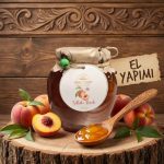 Köyden Sofranıza Geleneksel Şeftali Reçeli – Mis Kokulu ve Bol Meyveli 450gr